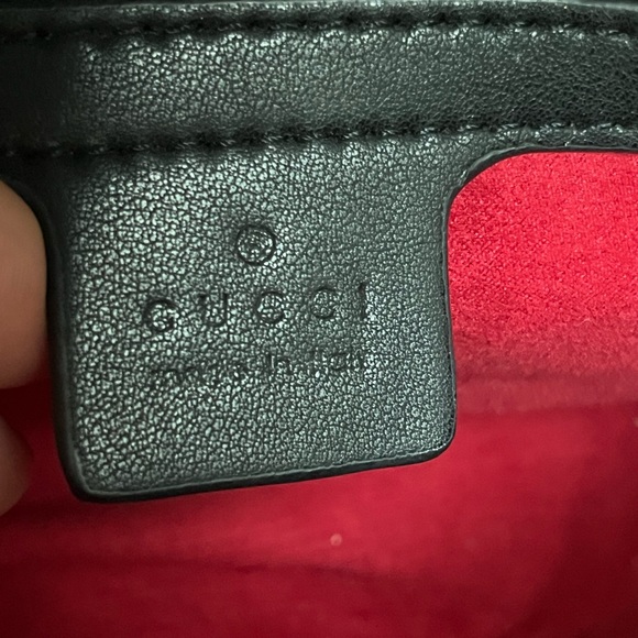 Gucci Marmot Flap velvet shoulder bag - Picture 11 of 12
